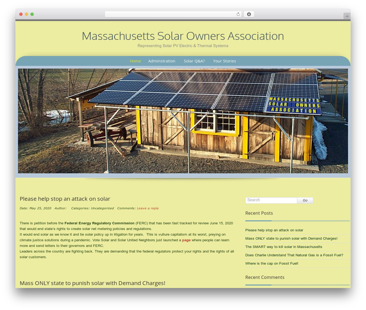 WordPress theme Preference Lite - masoa.org