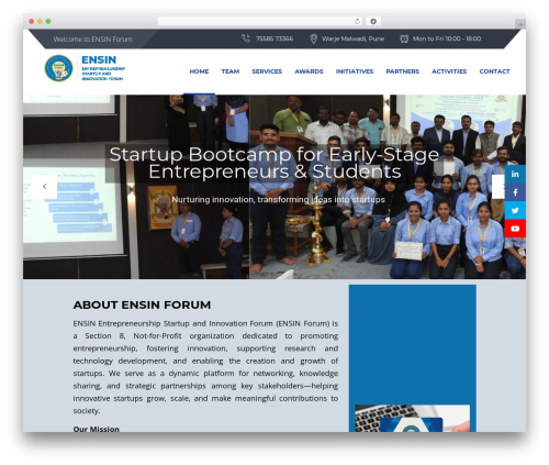 WP theme Advisor - ensinforum.com