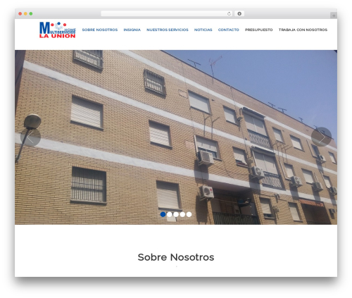 WP theme Stormday - Wordpress Theme - multiserviciolaunion.com