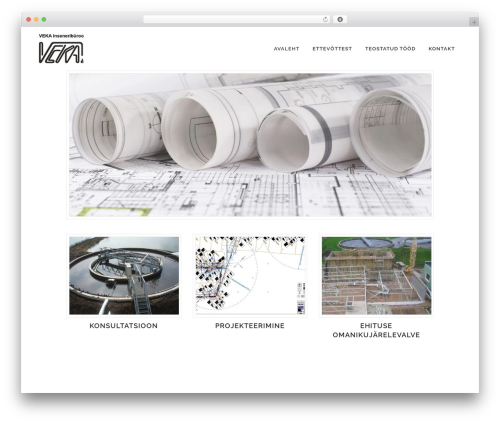 Bridge WordPress theme - veka.ee