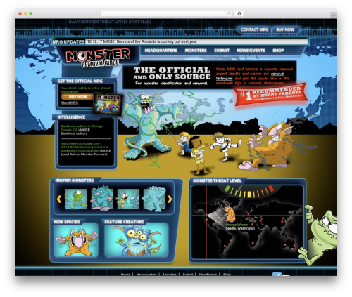 Canvas theme WordPress - monsterremovalguide.com