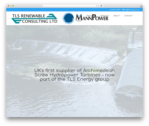 Divi theme WordPress - mannpower-hydro.co.uk