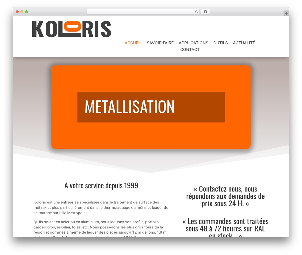 Divi theme WordPress - koloris.fr Divi theme WordPress - koloris.fr