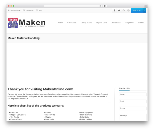 Envision core WordPress plugin - makenonline.com
