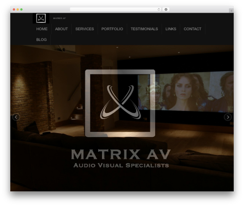 Feather WordPress theme - matrix-av.co.uk