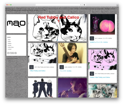 Grider TCD015 theme WordPress - mao-jp.com