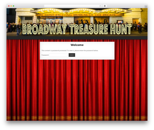 GridMe PRO WordPress theme - broadwaytreasurehunt.com