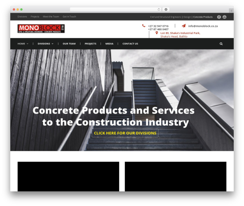 Gdlr project WordPress plugin - monoblock.co.za