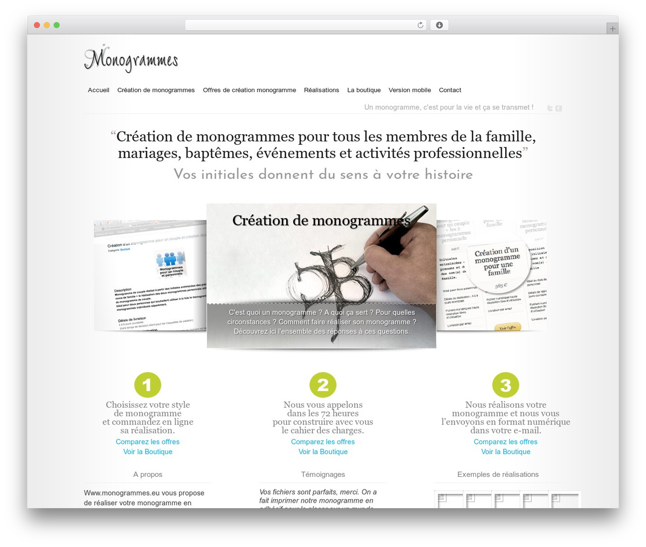 Modest top WordPress theme - monogrammes.eu Modest top WordPress theme - monogrammes.eu