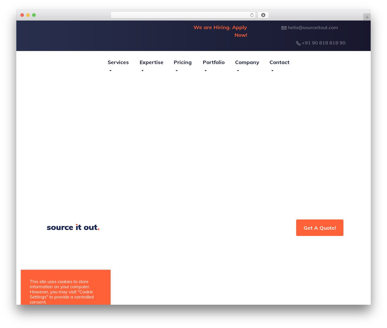 Outsourceo WordPress theme - sourceitout.com Outsourceo WordPress theme - sourceitout.com