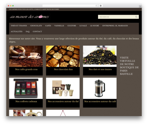 Smart shortcodes WordPress plugin - manoirdesaromes.fr