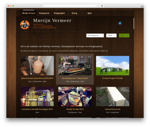 Riviera theme WordPress - martijnvermeer.nl