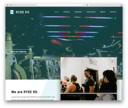 Ryde Rd theme WordPress - ryde-rd.com