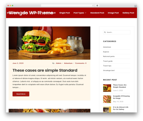 Wengdo features WordPress plugin - wengdo.bolvosites.com