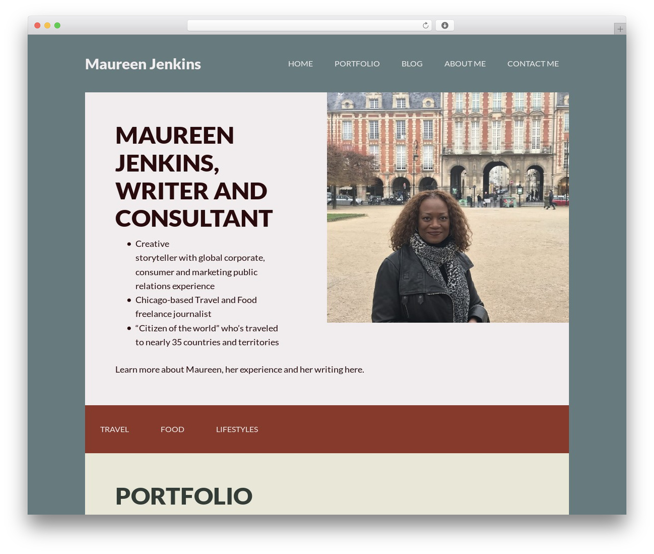 Author Pro WordPress theme - maureenjenkins.net Author Pro WordPress theme - maureenjenkins.net