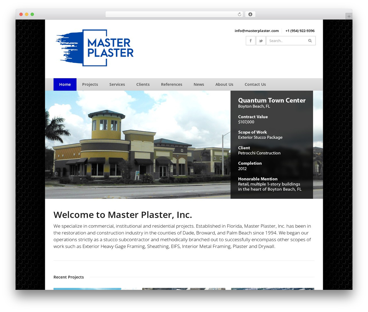 Backbone best WordPress theme - masterplaster.com