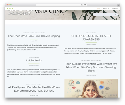 Bianca WordPress theme - mindfulmoment.co.za
