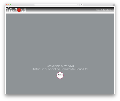 Blockbase top WordPress theme - trenova.com.mx