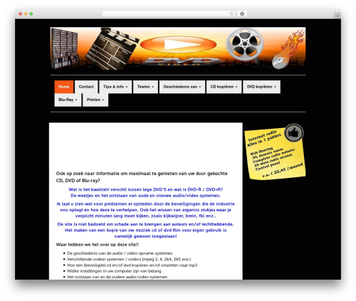 Bootstrap Basic WordPress theme - learn2burn.nl