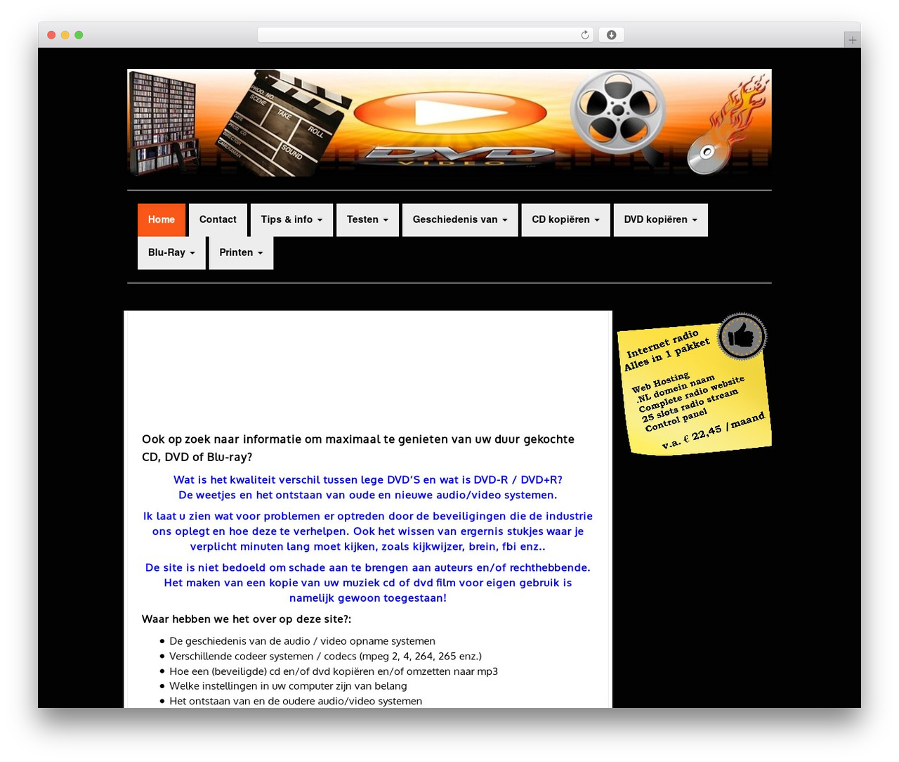 Bootstrap Basic WordPress theme - learn2burn.nl