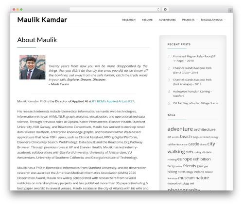 AJAX Contact (ajax-contact) free WordPress plugin - maulik-kamdar.com