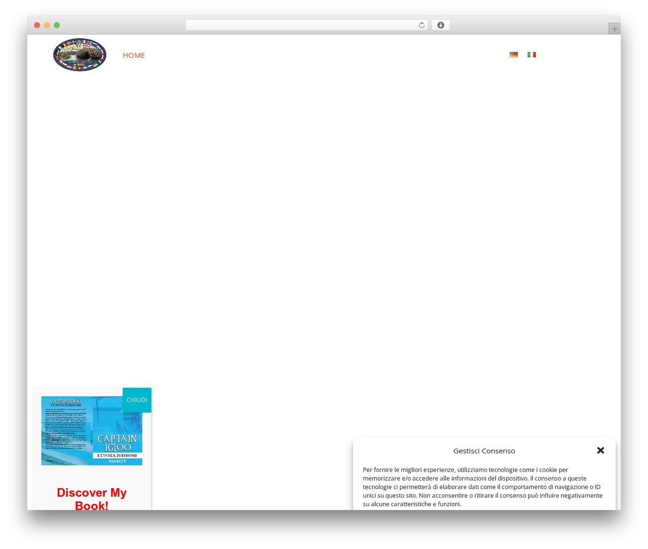 Crusse Child WordPress website theme - captainigloo.eu