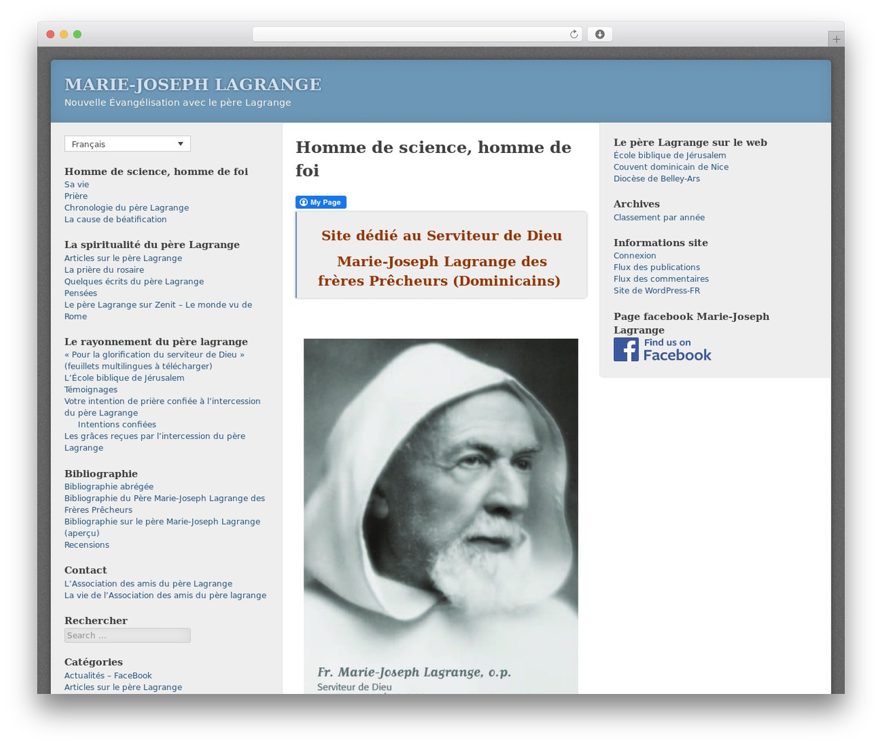 F2 theme WordPress - mj-lagrange.org F2 theme WordPress - mj-lagrange.org