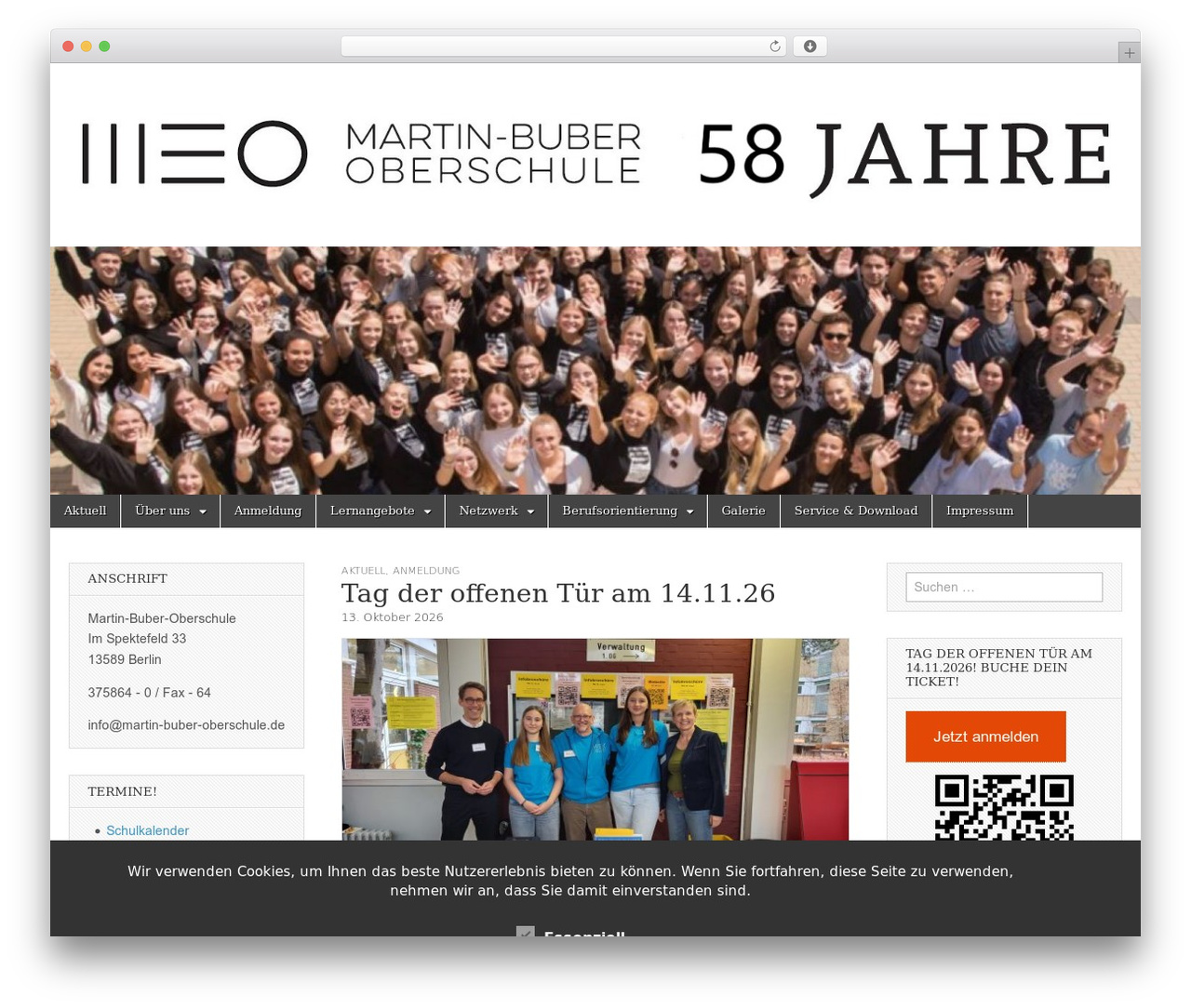 Magazine Basic newspaper WordPress theme - martin-buber-oberschule.de