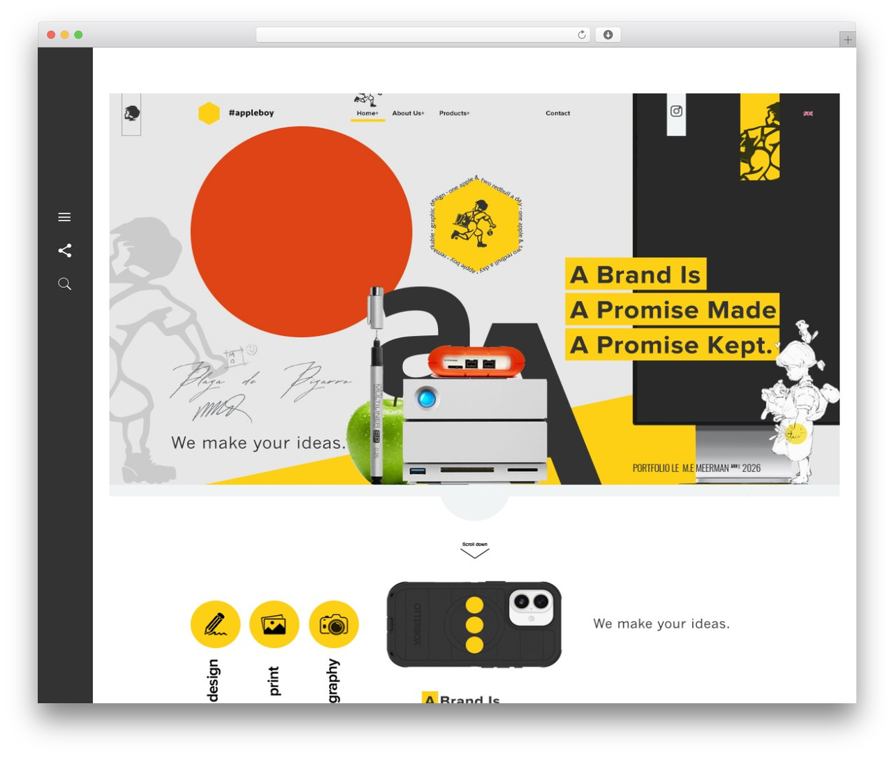 Monsterrat theme WordPress - martijn.es
