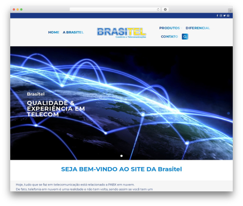 msgtec WordPress website theme - brasitel.com