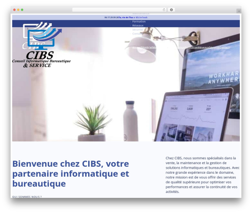Theme WordPress Bricks - cibs.fr