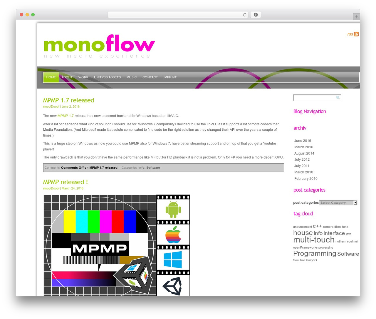 Theme WordPress Freshy 2 - monoflow.org Theme WordPress Freshy 2 - monoflow.org