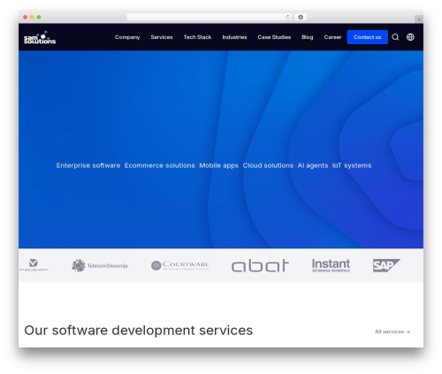 Theme WordPress Sam Solutions - sam-solutions.com