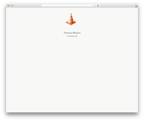 Touchfolio WordPress theme - thomaswilquin.com