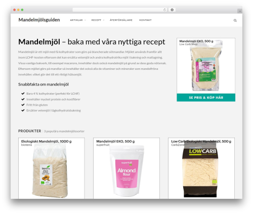 WordPress theme Edition - mandelmjolsguiden.se