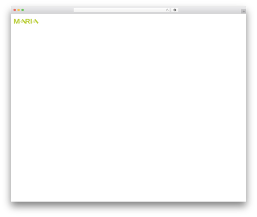 WordPress theme Tyger - mariamenta.es