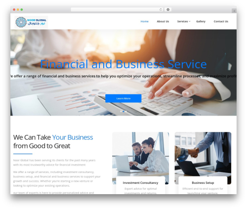 Themesflat elementor WordPress plugin - global-noor.com