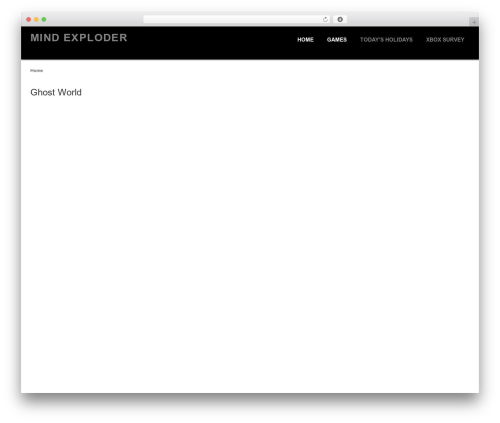 WordPress theme SinglePage - mindexploder.com WordPress theme SinglePage - mindexploder.com