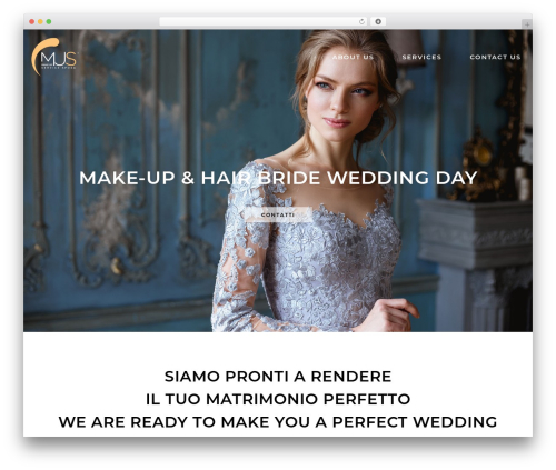 WP theme WP Bootstrap Starter - makeupservicesposa.it