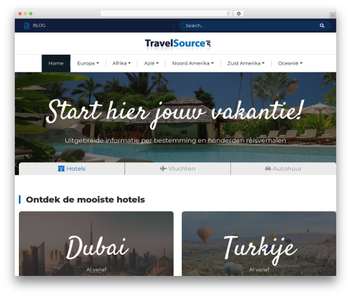 Cache control by Cacholong (cache-control-by-cacholong) free WordPress plugin - travelsource.nl