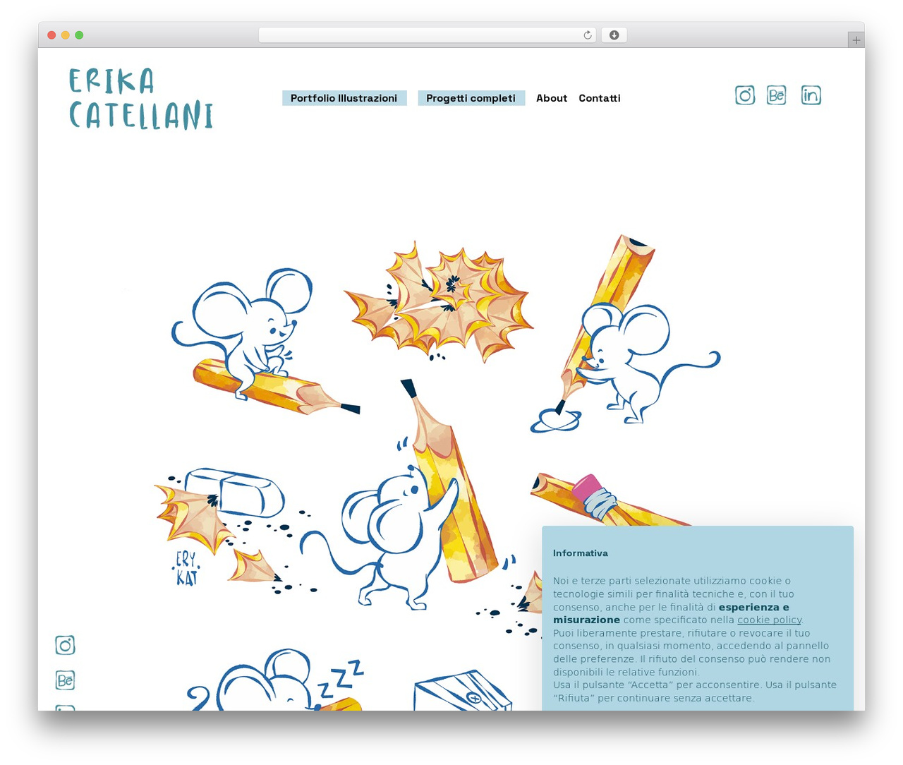 Bridge WordPress theme - erikacatellani.it