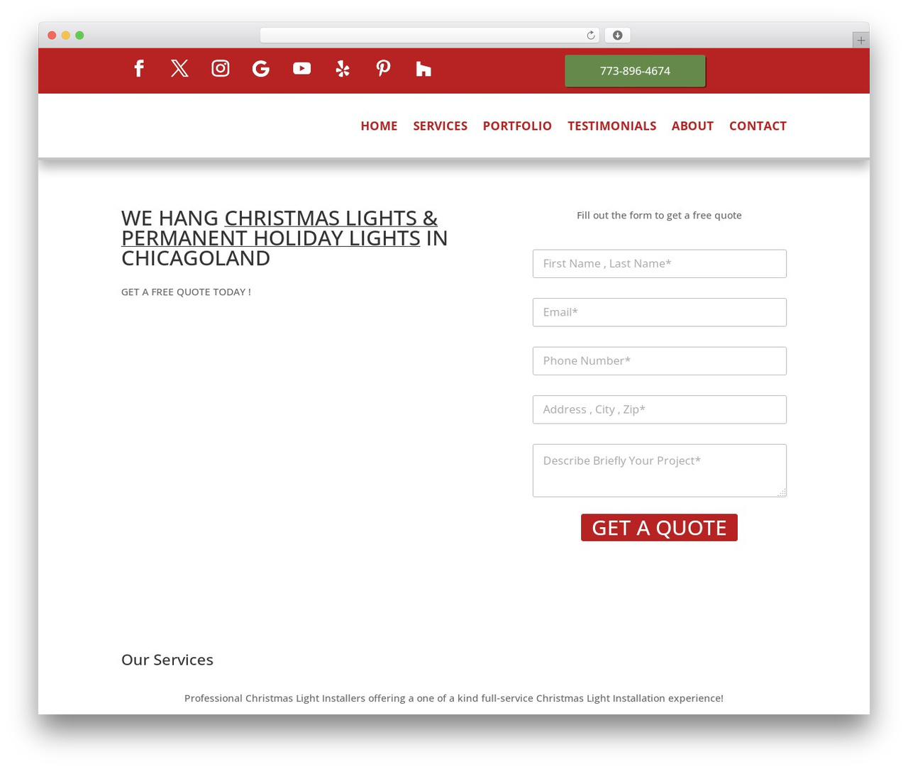 Divi WordPress theme design - christmaslightsinstallers.com Divi WordPress theme design - christmaslightsinstallers.com