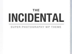 Incidental theme WordPress