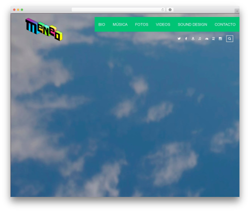 Muse WordPress theme - meneo.info