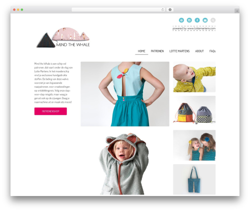 Stack WordPress theme - mindthewhale.com