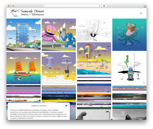 Paw masonry gallery WordPress plugin - samuelegrassi.it
