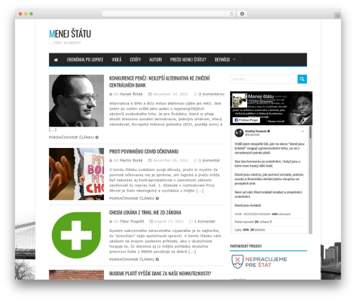 Theme WordPress Madidus Premium Theme - menejstatu.sk