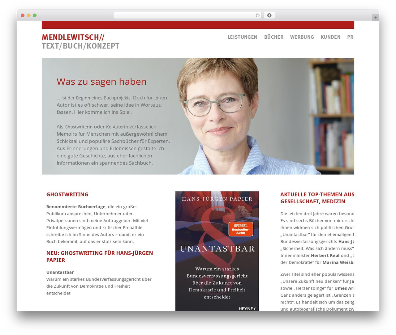Theme WordPress Mendlewitsch - mendlewitsch.de