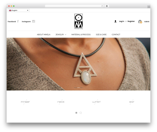 Theme WordPress MrBara - mikelajewelry.com