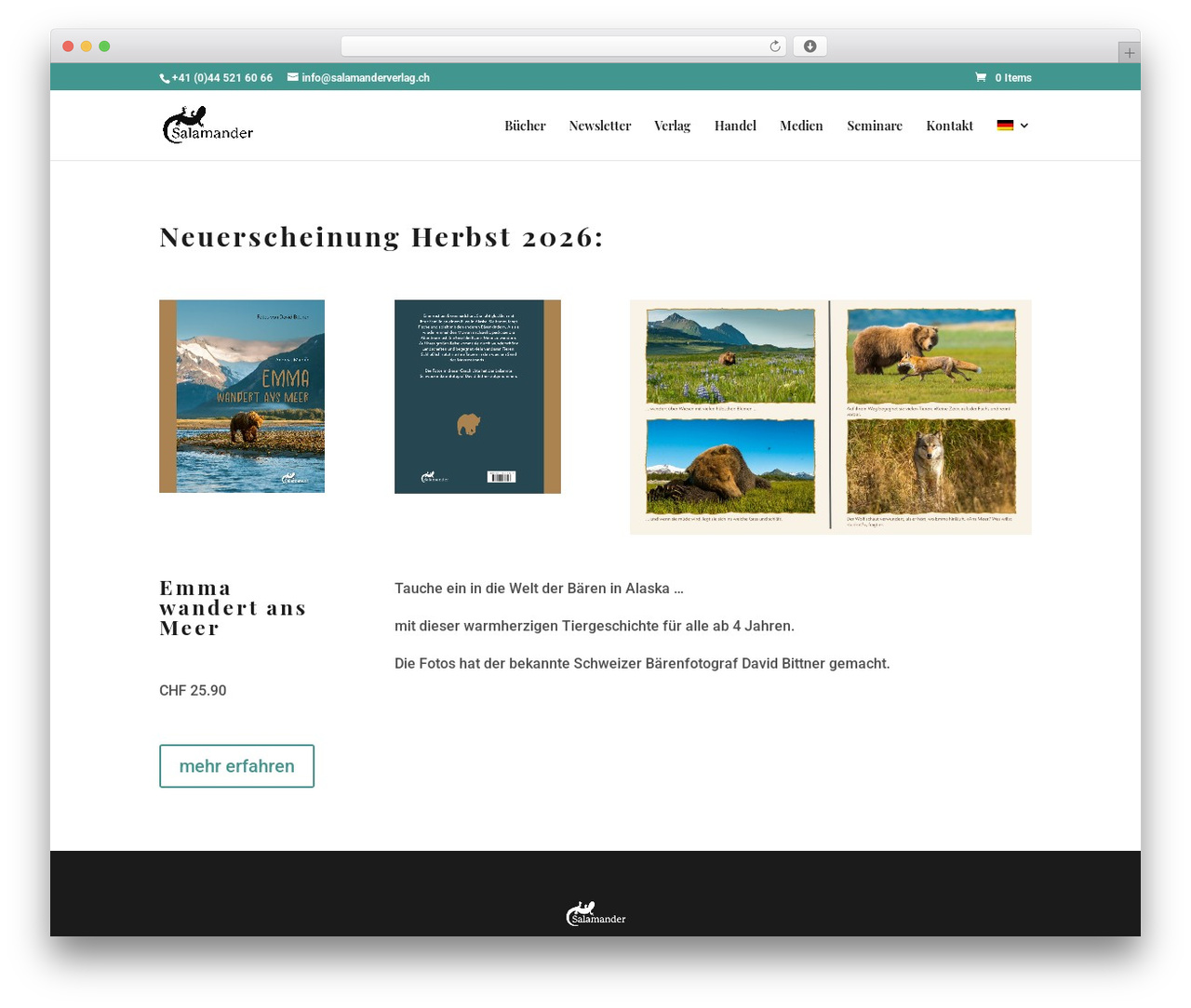 WordPress theme Divi - salamanderverlag.ch WordPress theme Divi - salamanderverlag.ch